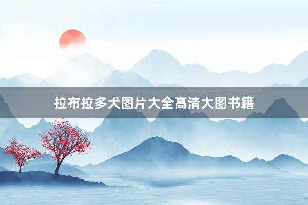 拉布拉多犬图片大全高清大图书籍
